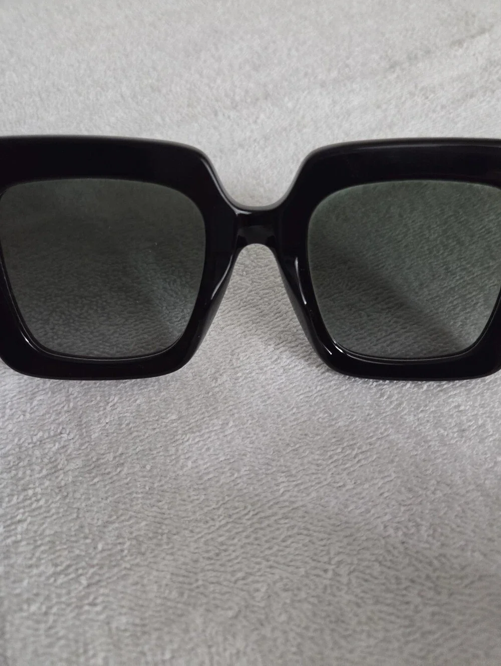Gucci Black Oversized Square Sunglasses Women